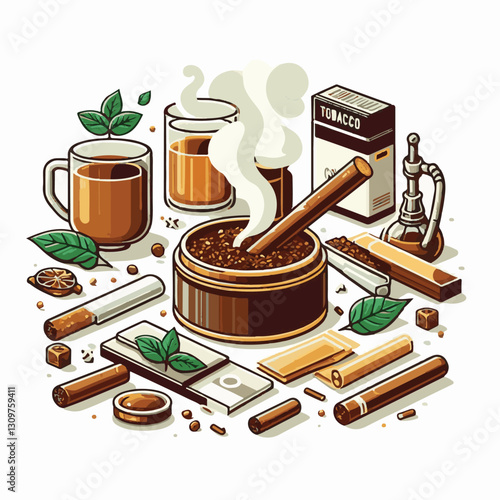 tobacco, nicotine, cigarette, health, background, cigar, smoke, cancer, leaf, addiction, risk, narcotic, unhealthy, toxic, plant, danger, industry, natural, crop, product, organic, nature, habit, harv