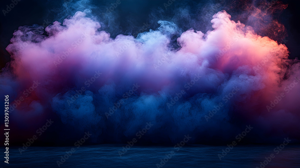 Obraz premium Colorful smoke abstract background
