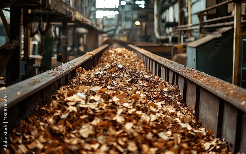 Industrial composting facility processing organic waste, supporting largescale sustainability efforts Industrial composting facility processing organic waste, supporting largescale sustainability efforts