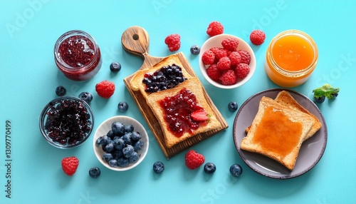 chocolate cake with fresh fruits