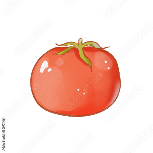 tomato isolated on white background