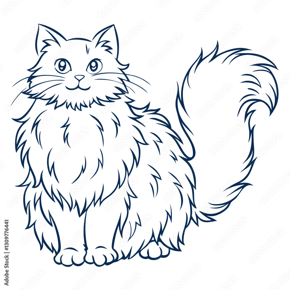 Adorable Simplicity: Basic Cute Cat Silhouettes for Vector Art Adorable Simplicity: Basic Cute Cat Silhouettes for Vector Art
