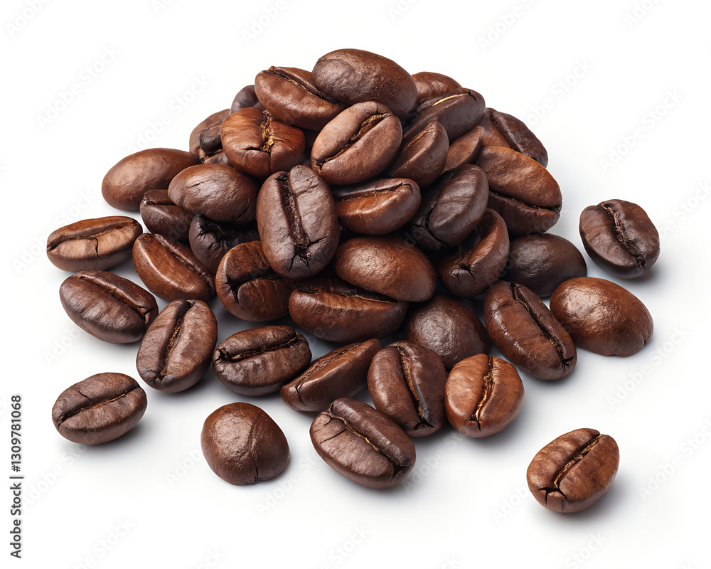 pile of coffee beans isolated on white or transparent png pile of coffee beans isolated on white or transparent png