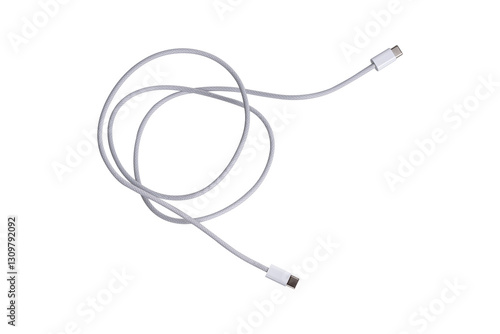 Wallpaper Mural USB Type C cable isolated on transparent background. Torontodigital.ca