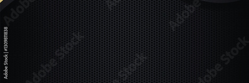 Wallpaper Mural Dark Hexagon Pattern Background Torontodigital.ca