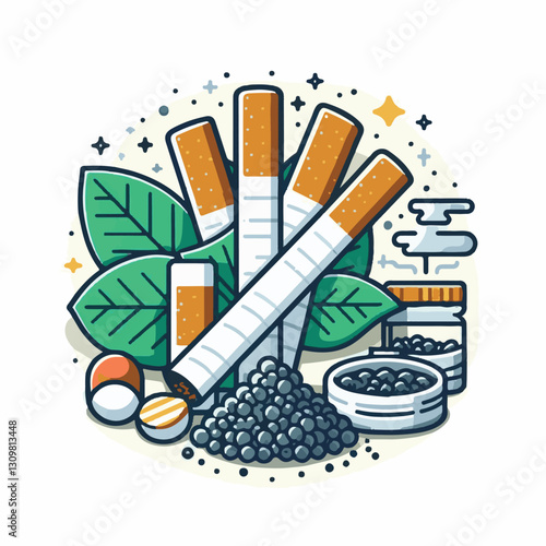tobacco, nicotine, cigarette, health, background, cigar, smoke, cancer, leaf, addiction, risk, narcotic, unhealthy, toxic, plant, danger, industry, natural, crop, product, organic, nature, habit, harv