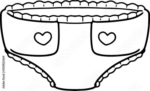 baby panties doodle baby