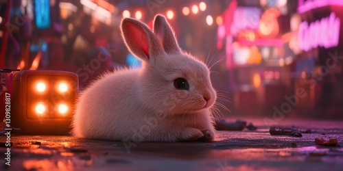 Urban Bunny: A cute, fluffy...