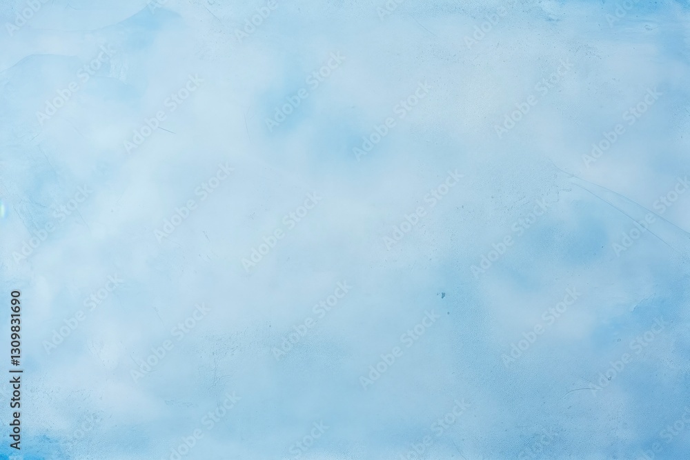 Obraz premium Light blue painted, smooth plaster wall background.