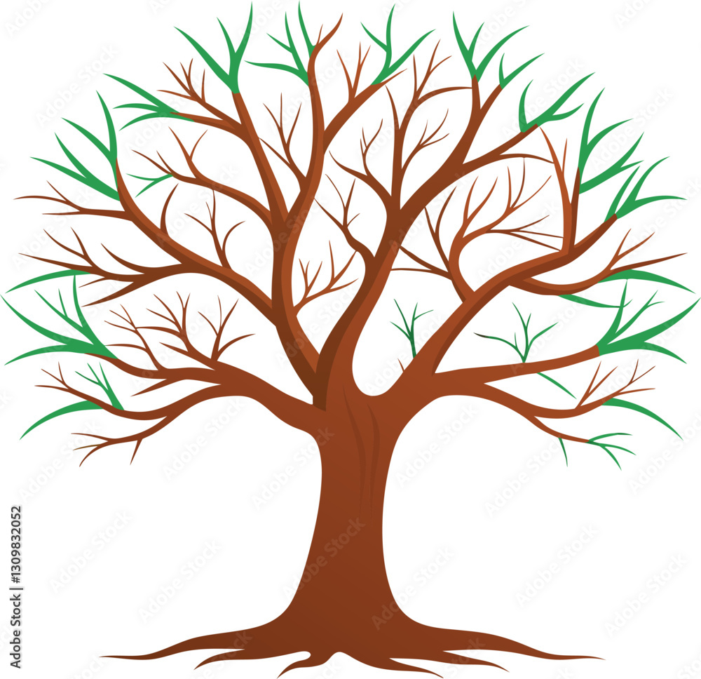 Naklejka premium vector tree silhouette