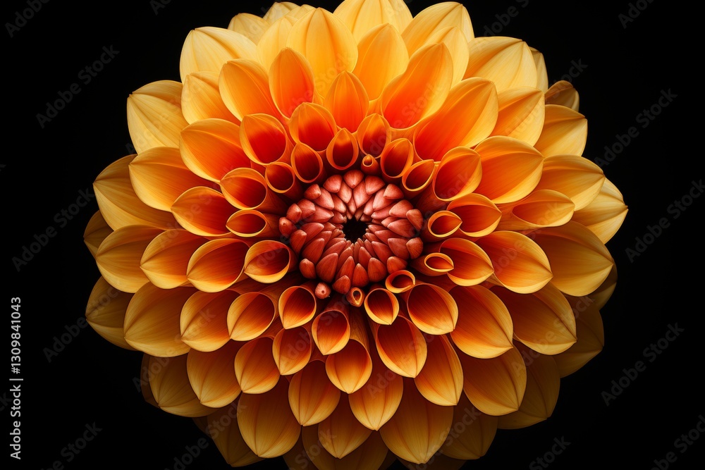 A serene nature capture perfectly symmetrical flower or tree amidst minimalist surroundings A serene nature capture perfectly symmetrical flower or tree amidst minimalist surroundings
