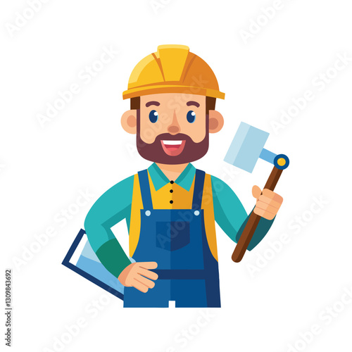 Labour Day concept vector illustration. labour day celebration design