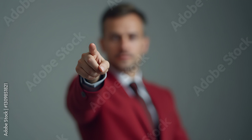 Wallpaper Mural Corporate man pointing finger Torontodigital.ca