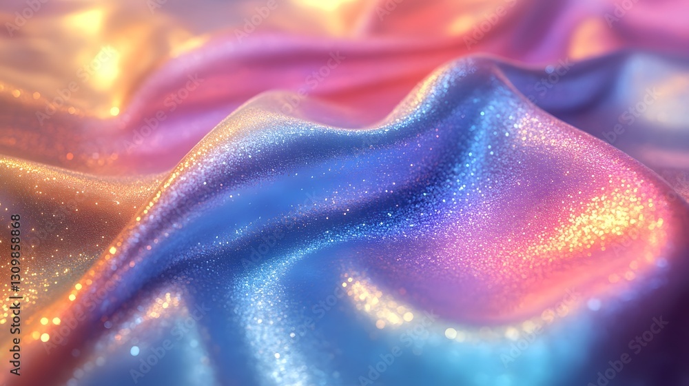 Vivid Hologram Background Featuring Dynamic Foil Texture and Dazzling Glitter Colors for Disco Motion Vivid Hologram Background Featuring Dynamic Foil Texture and Dazzling Glitter Colors for Disco Motion