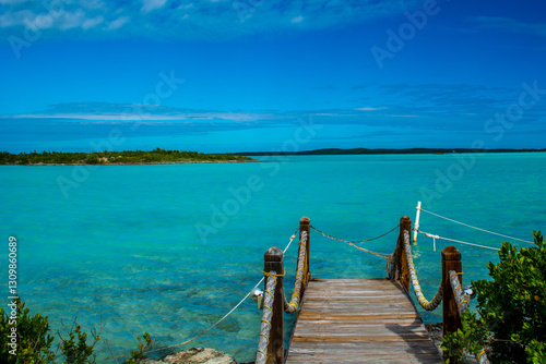 Old Boat Dock in Turks and Caicos
