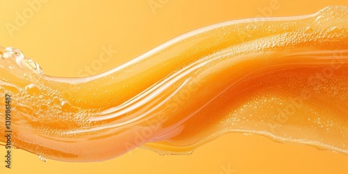 Liquid Gold Swirl: A dynami...