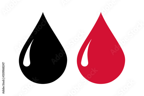 blood drop vector illustration