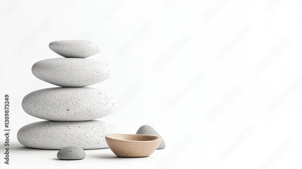 Wellness concept, isolated on white background Wellness concept, isolated on white background