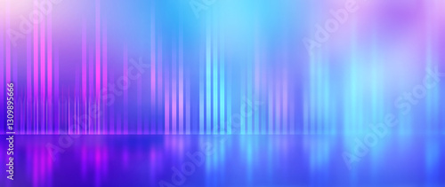 Quarantine coronavirus. Work online at home. World pandemic. Abstract blue banner