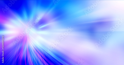 Empty abstract background on the topic of the Kovind-19 coronavirus pandemic. Micro coronavirus, blurry doctor in the background