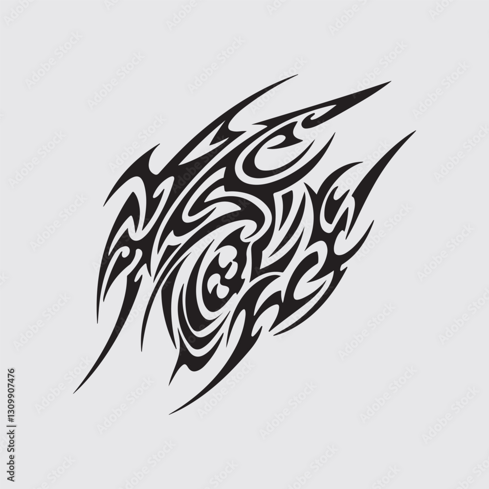 tribal tattoo design