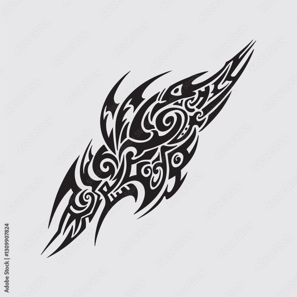 tribal tattoo design