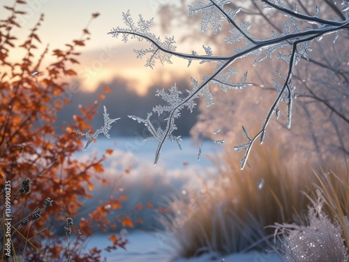 morning in the forest