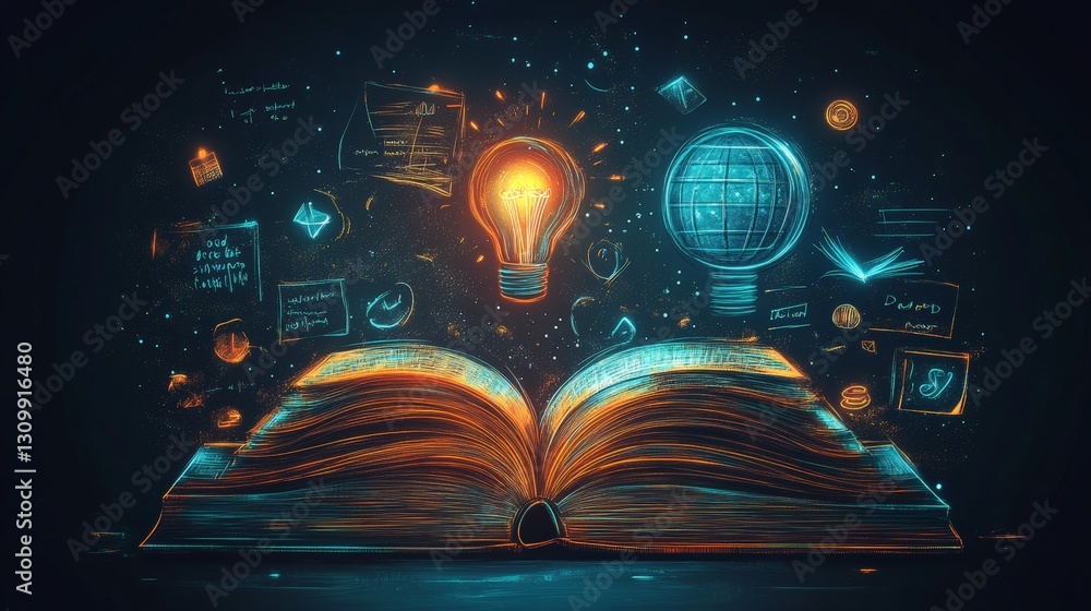 2 color education background, illustration 2 color education background, illustration