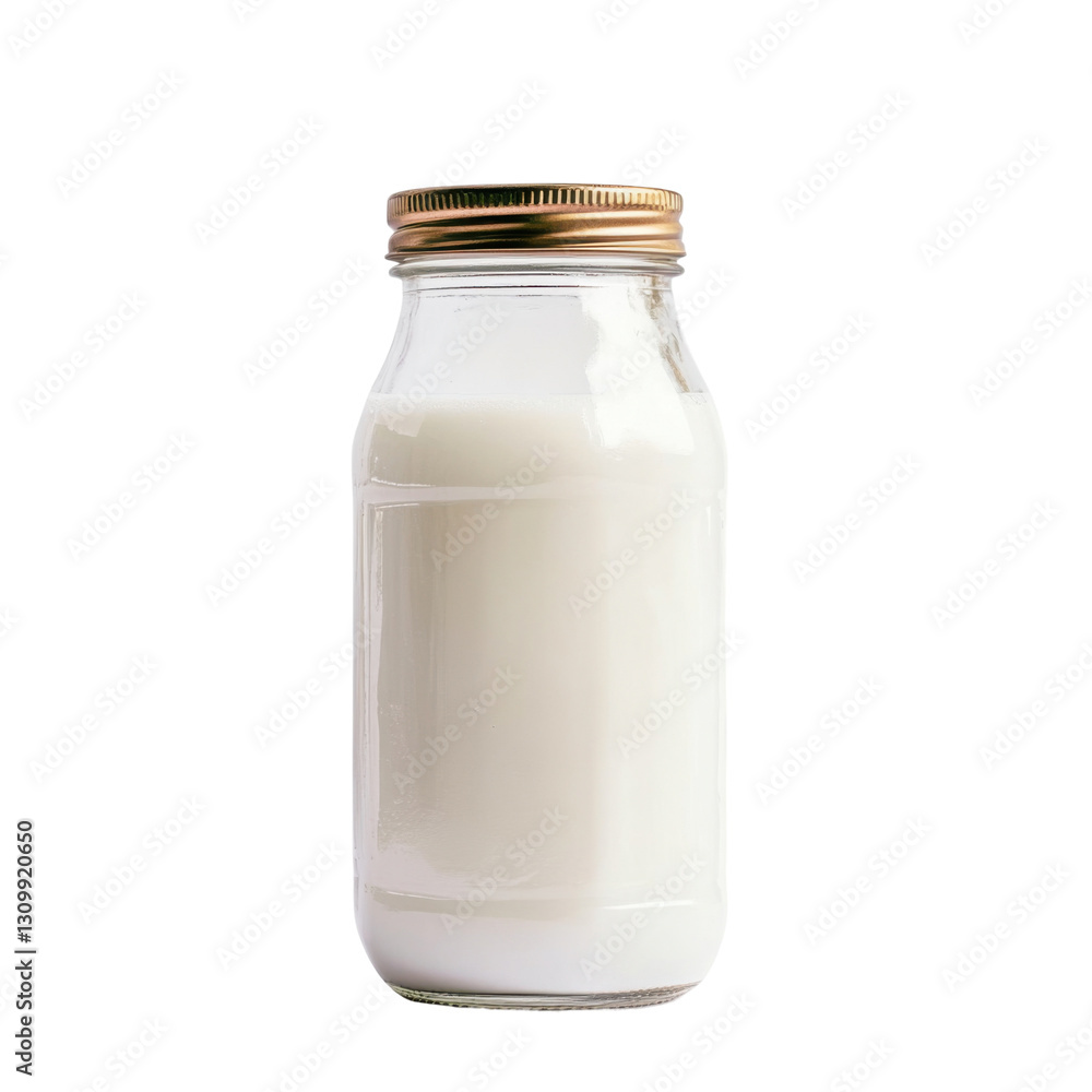 Milk jar display kitchen food photography bright setting close-up Milk jar display kitchen food photography bright setting close-up