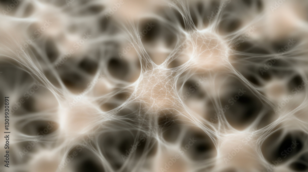 Obraz premium Exploration of digital consciousness through artificial intelligence networks