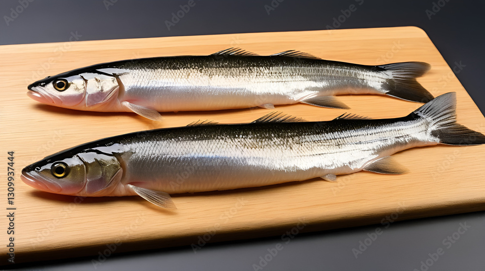Fresh, raw Spined Loach filet Fresh, raw Spined Loach filet
