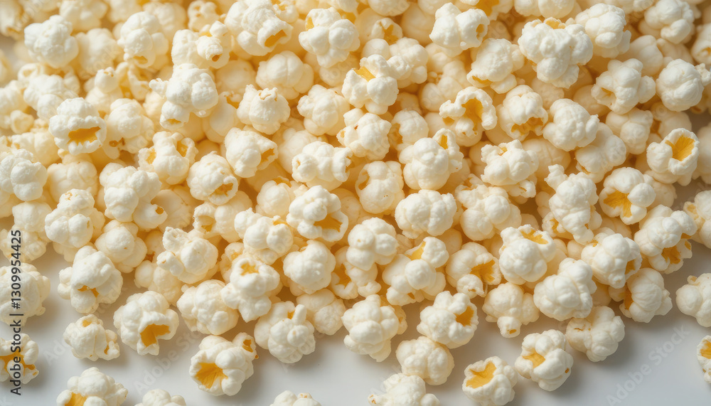 Delicious Popcorn Texture, Tasty Snack, Cinema Treat, and Food Background. Delicious Popcorn Texture, Tasty Snack, Cinema Treat, and Food Background.