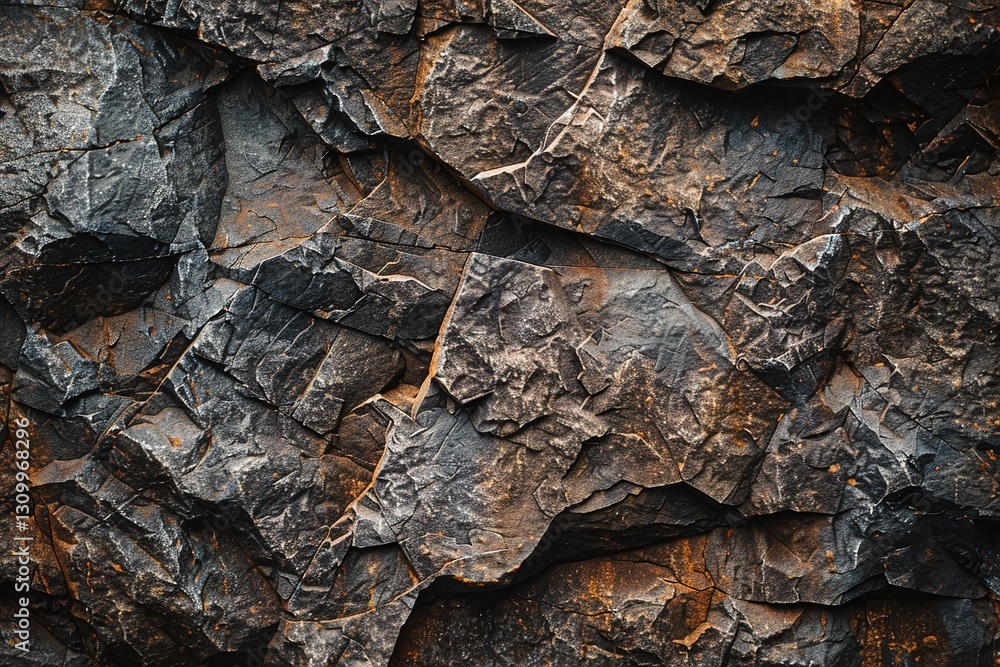 Brown and dark rock texture, realistic stone background for photography and design Brown and dark rock texture, realistic stone background for photography and design