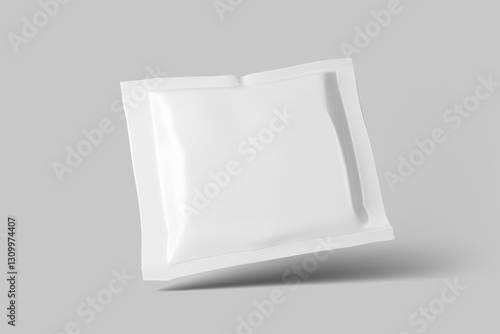 Food Sachet Packaging Mockup