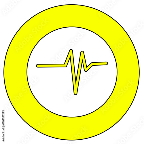 Free Download ECG sign - GFXLoad