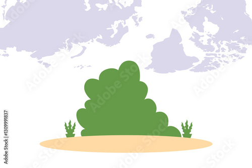 Diverse flat background vector illustration