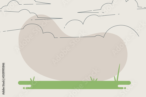 Diverse flat background vector illustration
