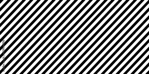 Black and white stripe background. Slash line, black diagonal lines, Tilt stripes. Vector illustration.