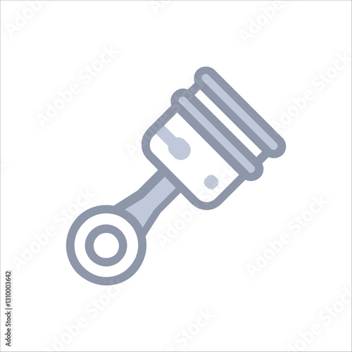 Modern max torque icon, suitable for automotive and mechanical design.