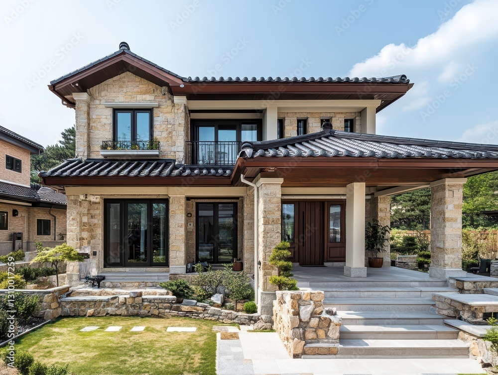 Beautiful two story home with a well designed exterior structure Beautiful two story home with a well designed exterior structure