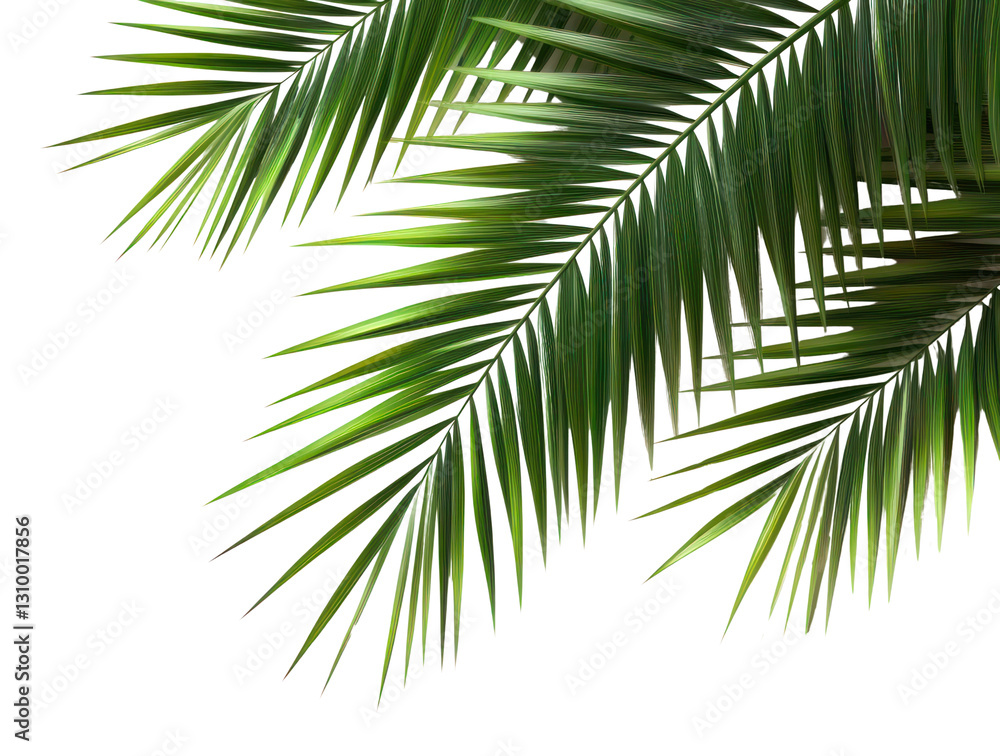 PNG Palm leaves frame green leaf background. PNG Palm leaves frame green leaf background.