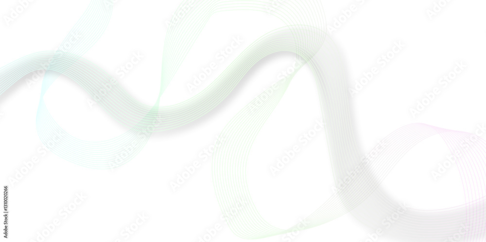 Obraz premium abstract wave element for design pink and white. Design template for cover, business. Abstract dynamic color lines, waves. Vector geometric backgrounds.