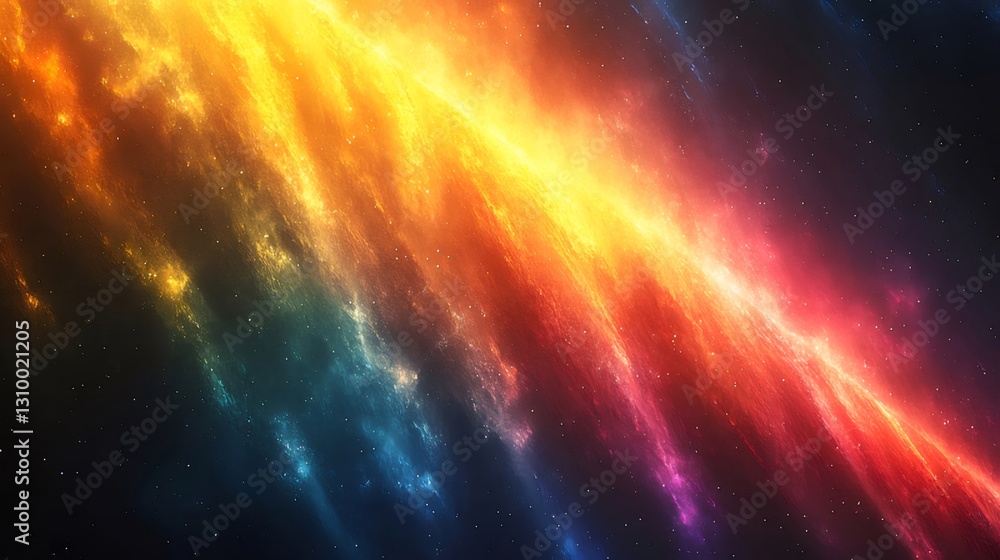 Cosmic energy streaks, vibrant nebula, space background, design element Cosmic energy streaks, vibrant nebula, space background, design element