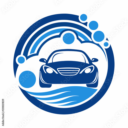 Simple Car Wash Logo Design Collections