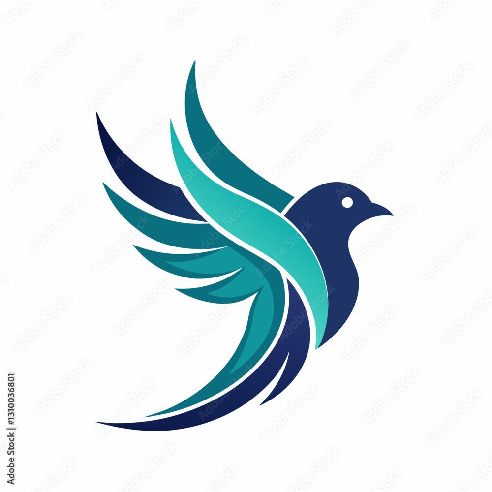 Fototapeta premium Simple Bird Logo Design Collections