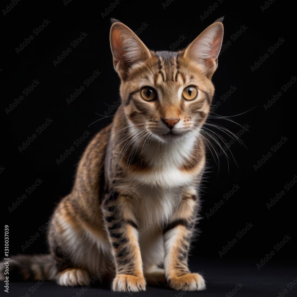 Fototapeta premium animal on black background