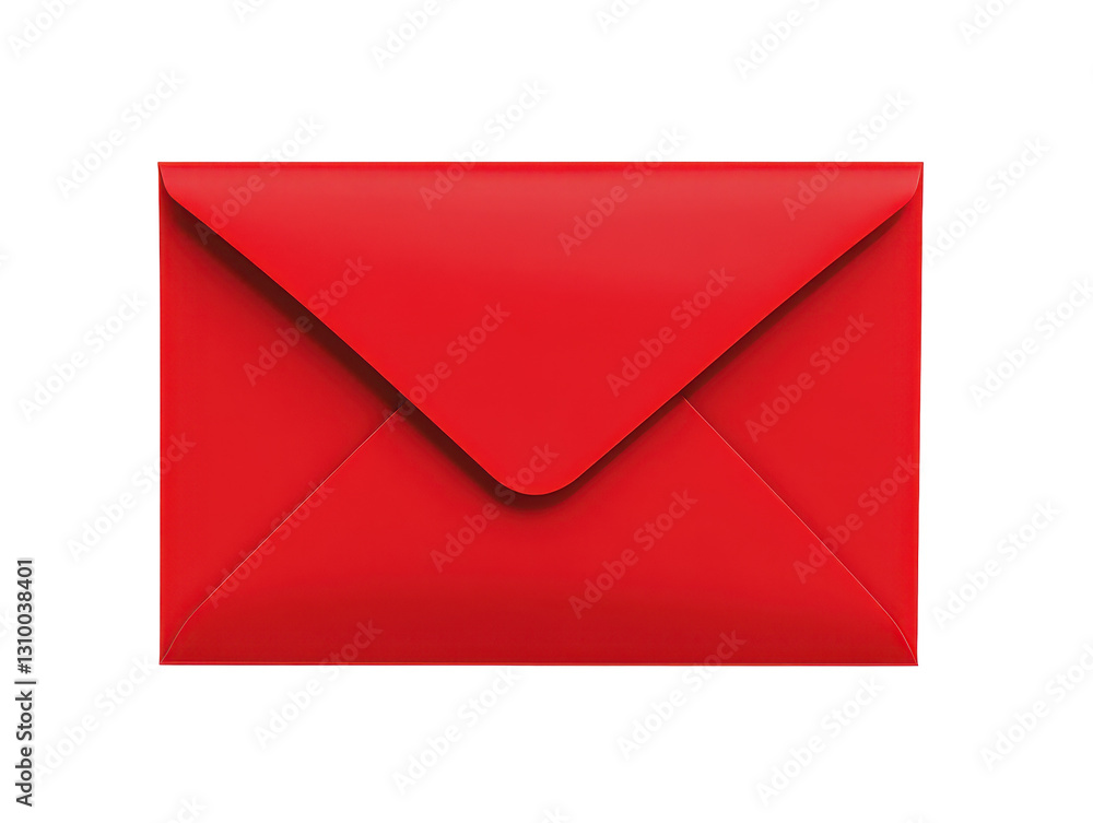 Isolated Classic Red Envelope Isolated Classic Red Envelope