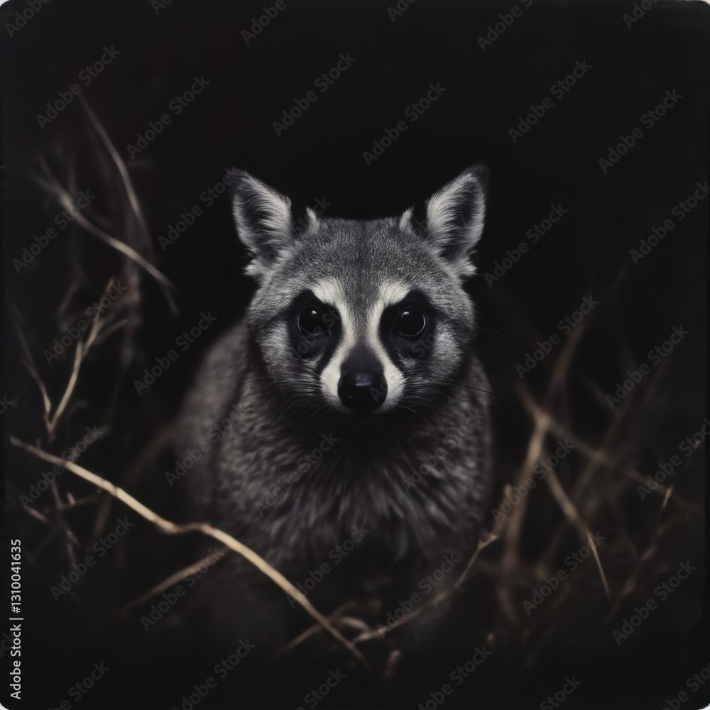 Obraz premium animal on black background