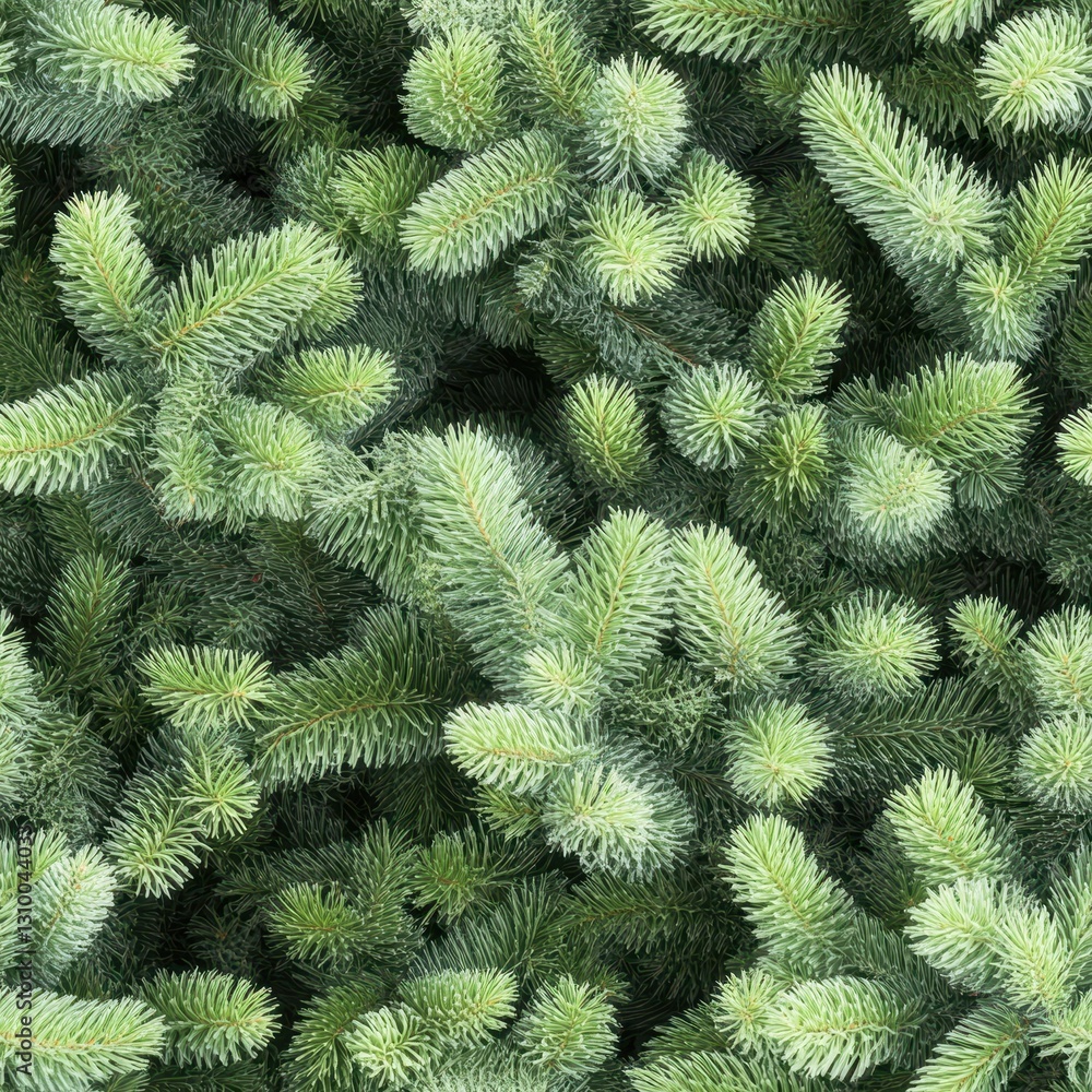 Evergreen Texture: A close-up shot showcases the intricate texture of a vibrant, green evergreen tree. The needles intertwine, creating a captivating pattern Evergreen Texture: A close-up shot showcases the intricate texture of a vibrant, green evergreen tree. The needles intertwine, creating a captivating pattern