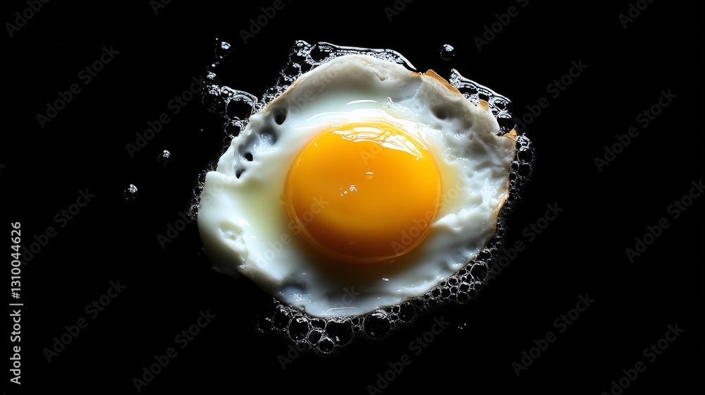 Oozing golden yolk kitchen counter food photography bright environment close-up freshly cracked egg symbolism Oozing golden yolk kitchen counter food photography bright environment close-up freshly cracked egg symbolism